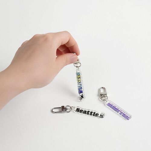 Seattle Acrylic Key Ring