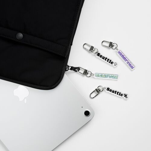Seattle Acrylic Key Ring