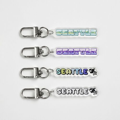 Seattle Acrylic Key Ring