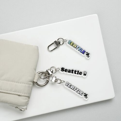 Seattle Acrylic Key Ring