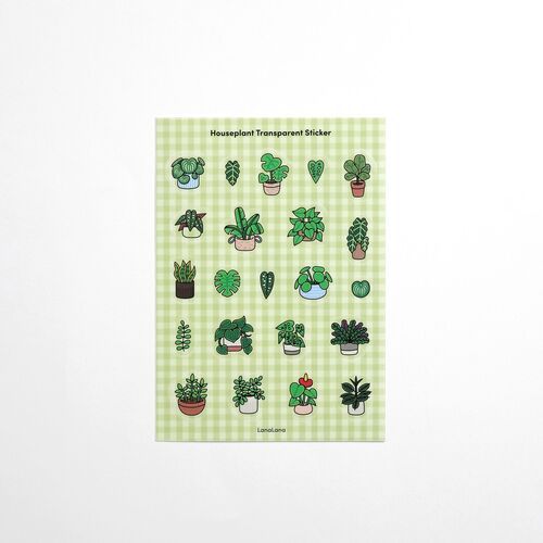 Houseplant Deco Sticker