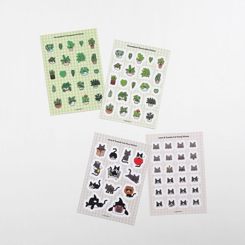 Houseplant Deco Sticker