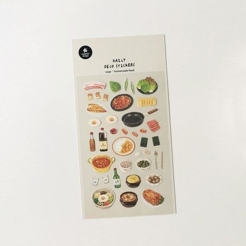 Homemade Food Deco Sticker