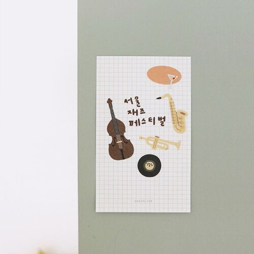 Jazz Cafe Deco Sticker - Image 7