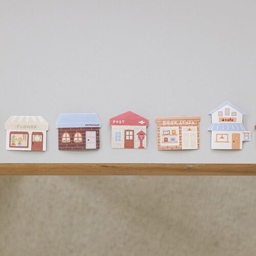 21pcs Cozy Shops Cereal Sticker Set - Image 3