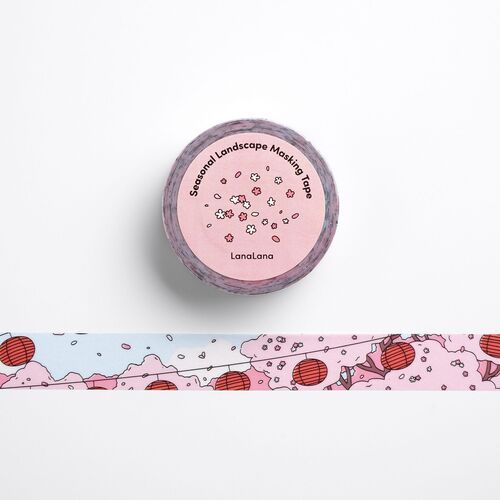 Seasonal Landscape Masking Tape - Image 3