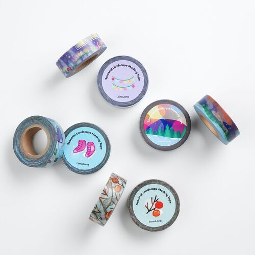 Seasonal Landscape Masking Tape - Image 16