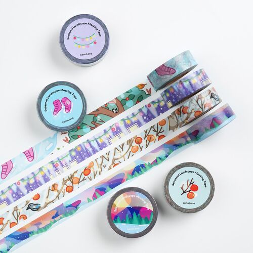 Seasonal Landscape Masking Tape - Image 4