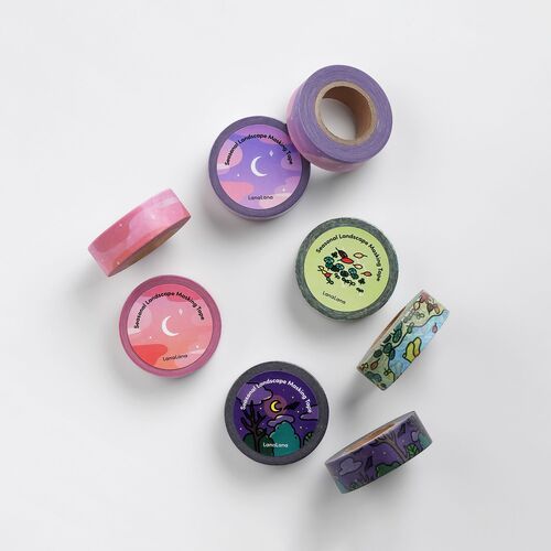 Seasonal Landscape Masking Tape - Image 23
