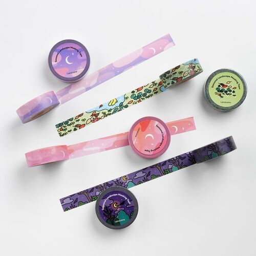 Seasonal Landscape Masking Tape - Image 6