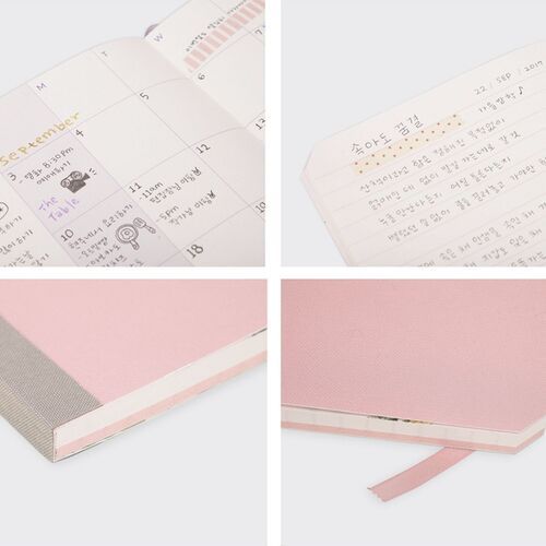 Pastel Edge Monthly Planner