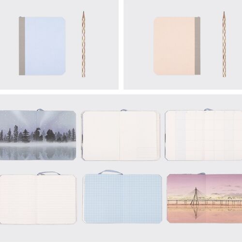 Pastel Edge Monthly Planner