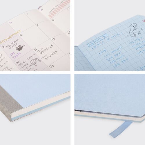 Pastel Edge Monthly Planner