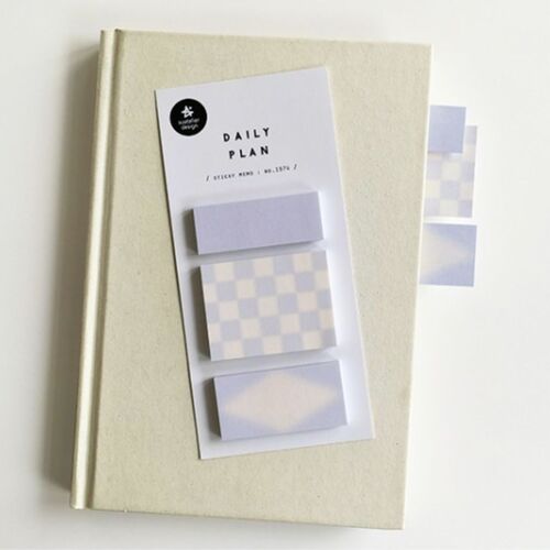 Pastel Calm Grid Sticky Note - Image 3