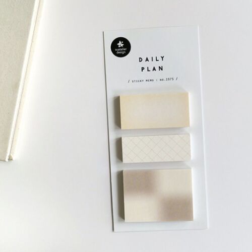 Pastel Calm Grid Sticky Note - Image 4