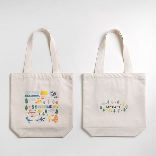 Seattle Love Tote Bag