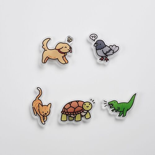Animal Acrylic Magnet