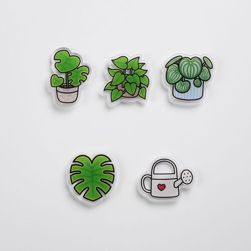 Houseplant Acrylic Magnet
