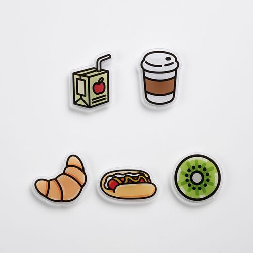 Food Acrylic Magnet