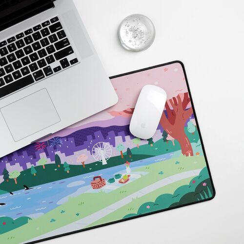 Seattle Skyline Desk Mat