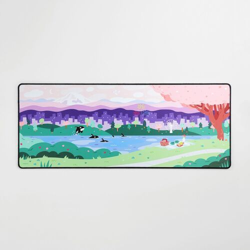Seattle Skyline Desk Mat
