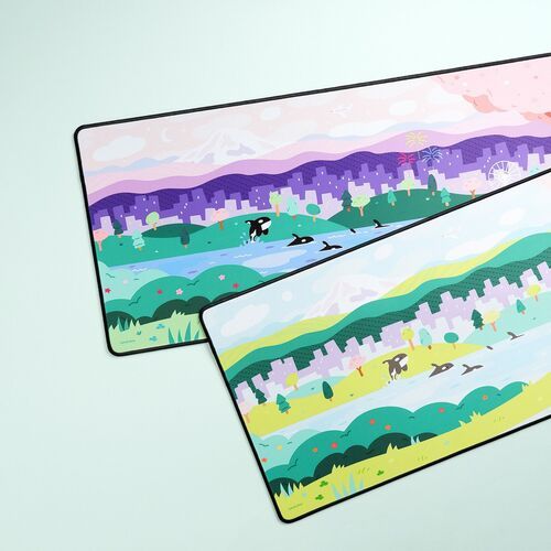 Seattle Skyline Desk Mat