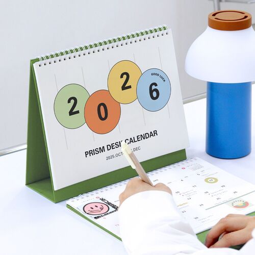 2026 Prism Desk Calendar
