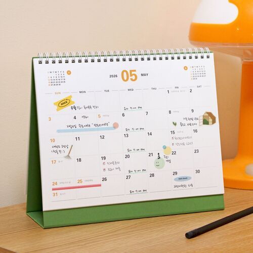 2026 Prism Desk Calendar