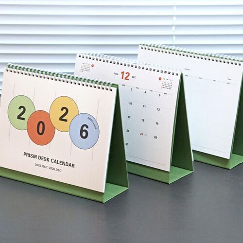 2026 Prism Desk Calendar