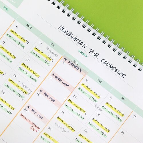 2026 Prism Work Plan Desk Calendar