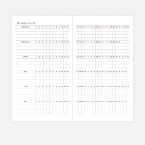 2026 Prism Slim Monthly Planner
