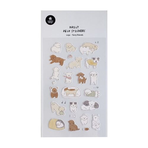 Furry Friends Deco Sticker