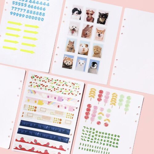 Be On D Sticker Book 6 Ring A5 Refill