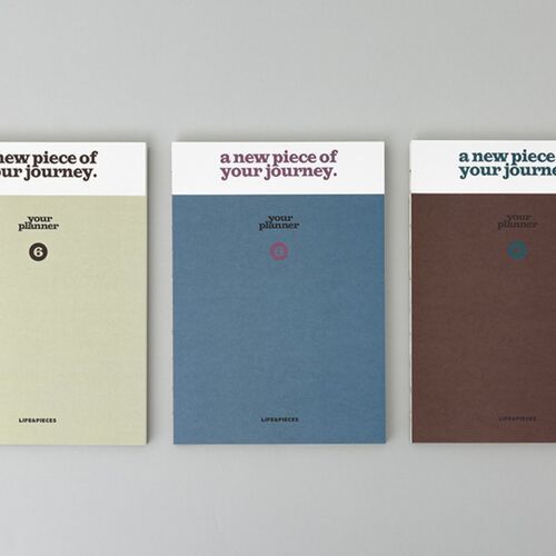 Large Life & Pieces Half Year Planning Journal