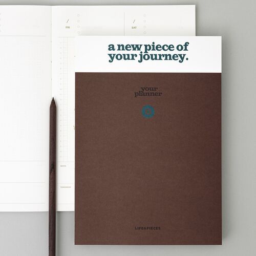 Large Life & Pieces Half Year Planning Journal