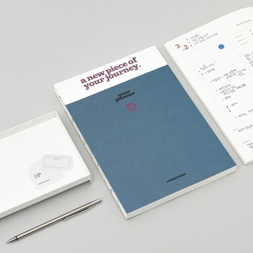 Large Life & Pieces Half Year Planning Journal