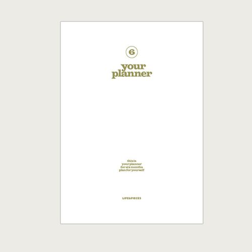 Large Life & Pieces Half Year Planning Journal