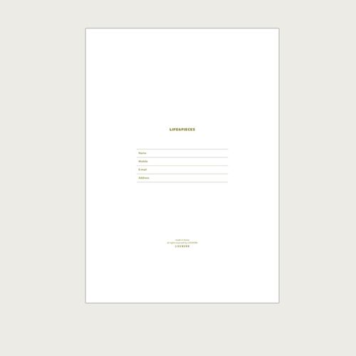 Large Life & Pieces Half Year Planning Journal
