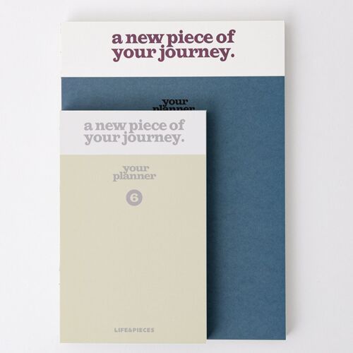 Large Life & Pieces Half Year Planning Journal