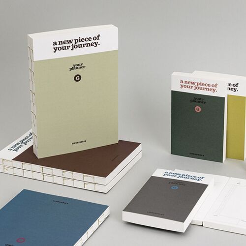 Large Life & Pieces Half Year Planning Journal