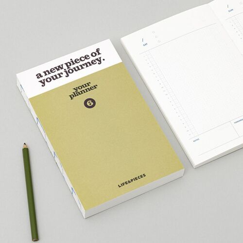 Small Life & Pieces Half Year Planning Journal