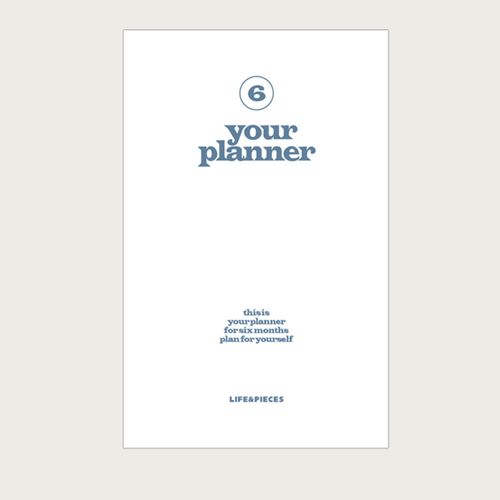 Small Life & Pieces Half Year Planning Journal
