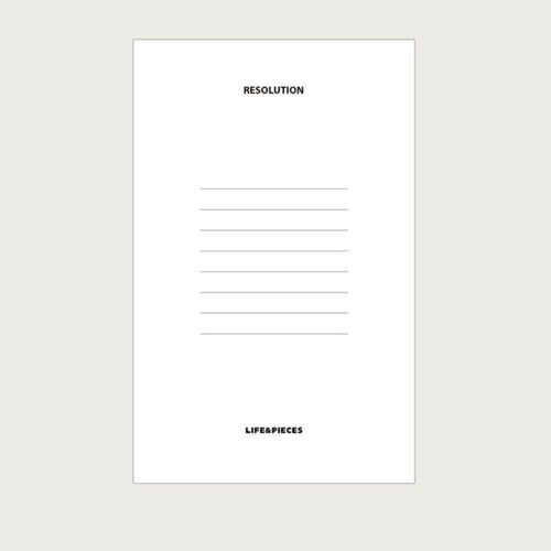 Small Life & Pieces Notebook v3