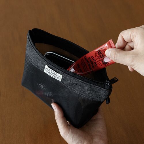 All Smiles Mesh Cosmetic Pouch - Image 6