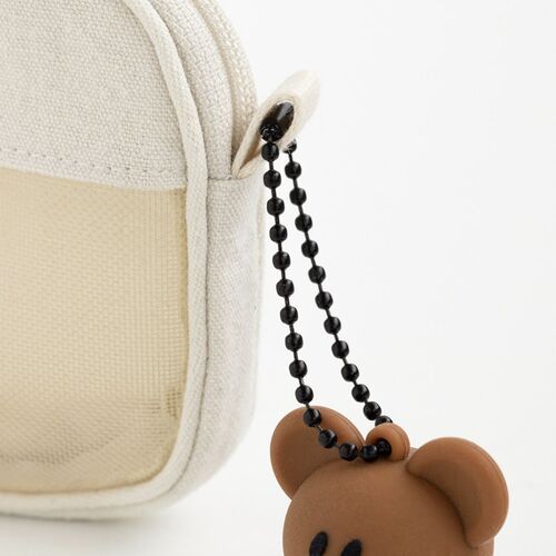 All Smiles Mesh Block Pouch
