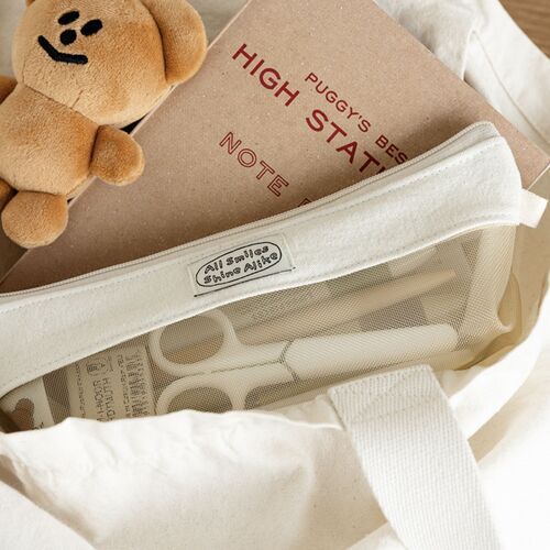 All Smiles Mesh Pencil Pouch - Image 5