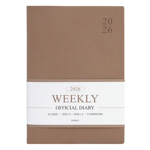 2026 Official Weekly Scheduler