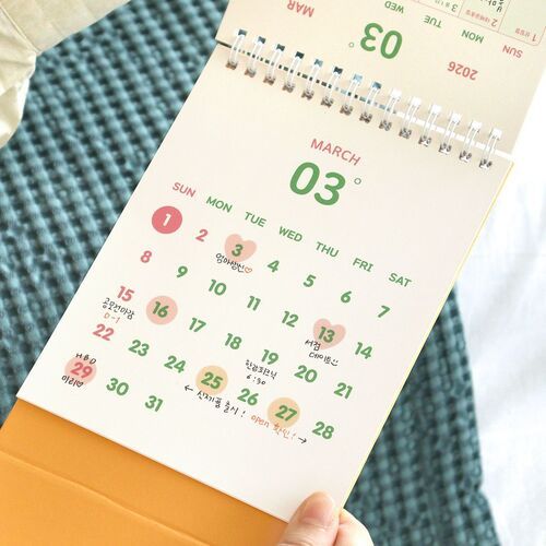 2026 The Temp of the Day Desk Calendar
