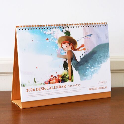 2026 Large Anne Story Desk Scheduler