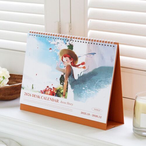 2026 Large Anne Story Desk Scheduler